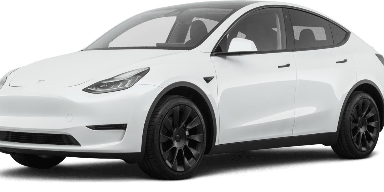 TESLA MODEL Y 2021 5YJYGDEE7MF233035 image